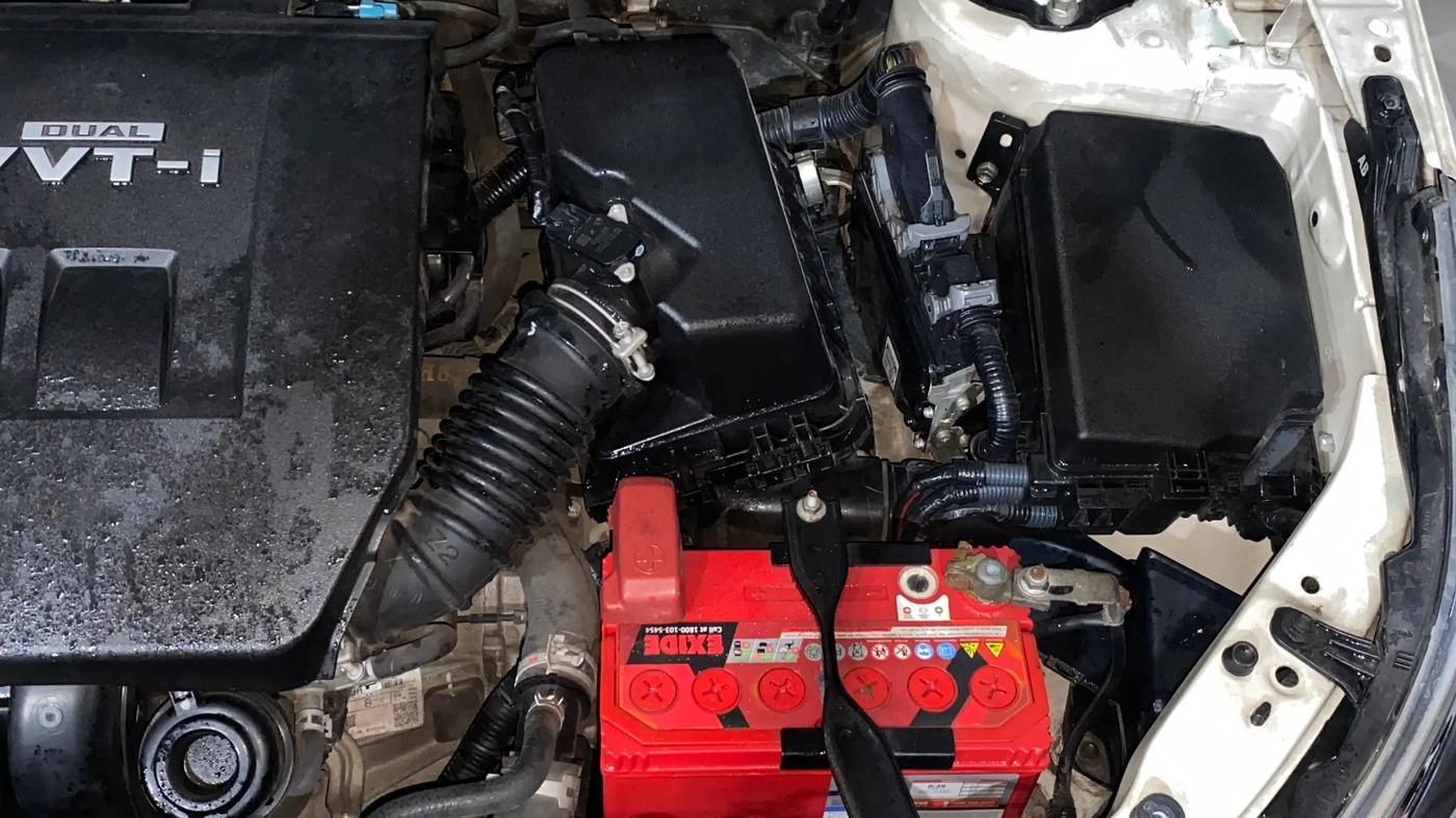 2018 Toyota Corolla Altis G PETROL, Petrol, Manual, 30,089 km, Engine View - Left