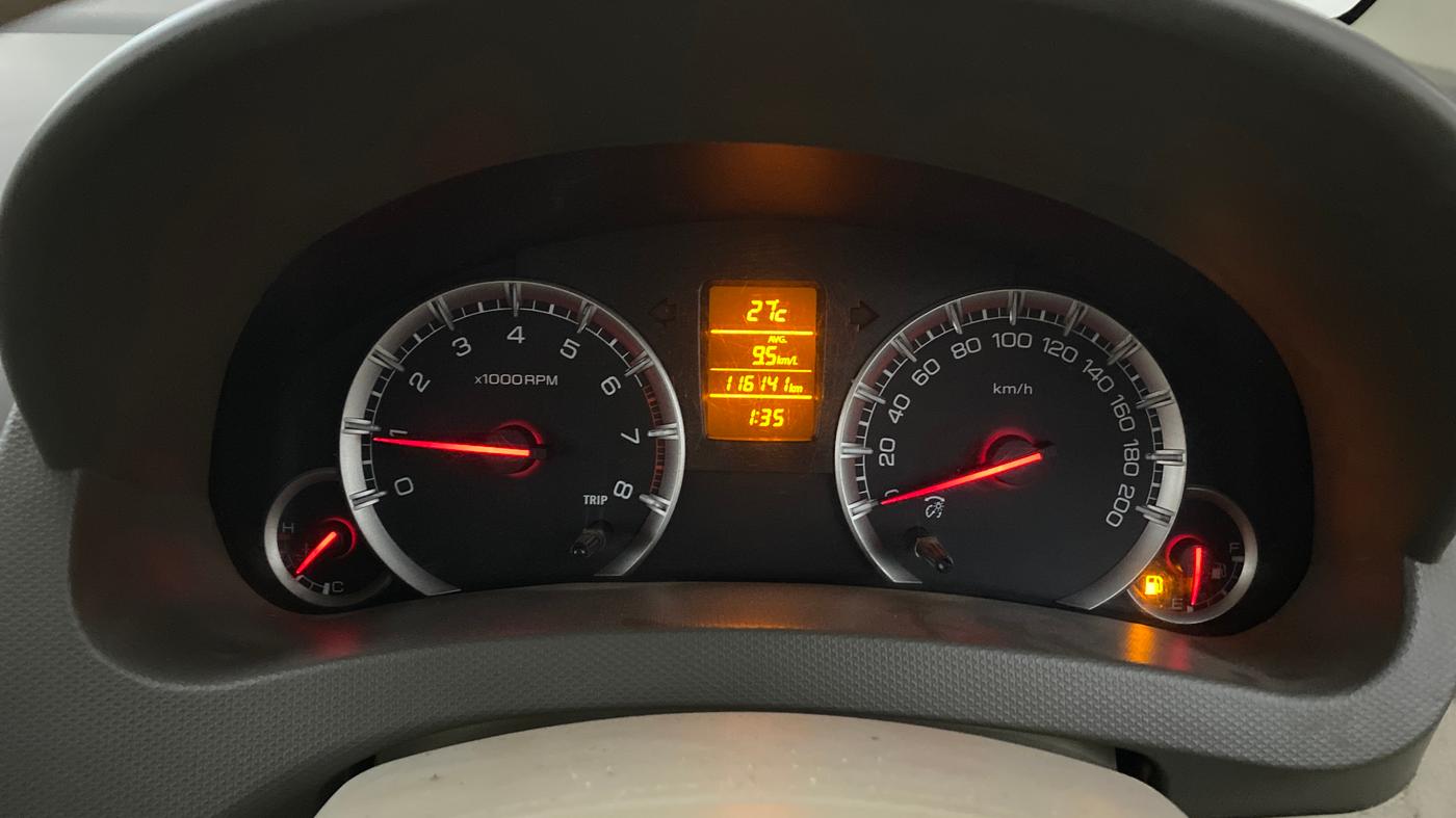 2017 Maruti Ertiga ZXI+, Petrol, Manual, 1,16,094 km, Odometer Image