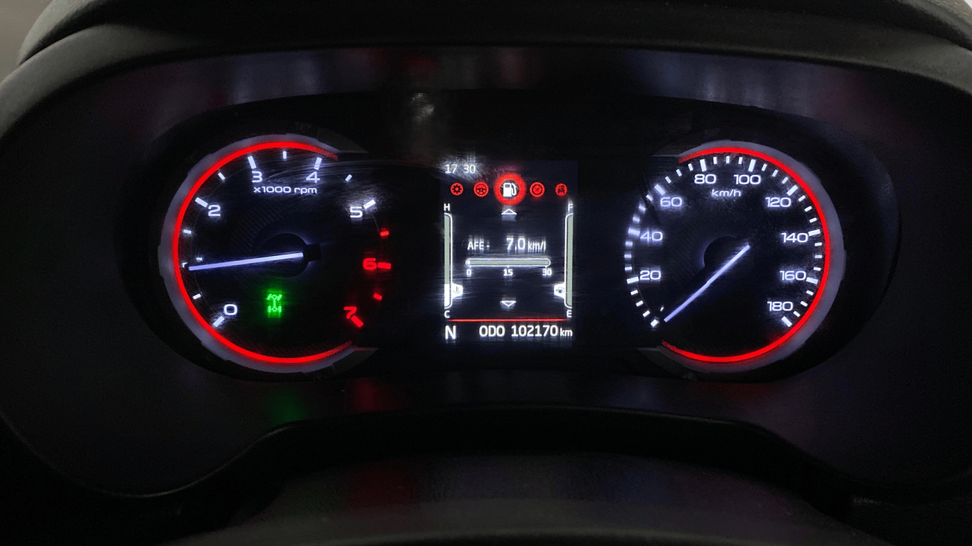 2021 Mahindra Thar LX HT PETROL 4WD MT, Petrol, Manual, 1,02,170 km, Odometer Image