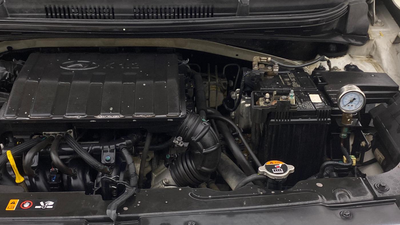 2021 Hyundai AURA S 1.2 CNG, CNG, Manual, 1,19,495 km, Engine View - Left