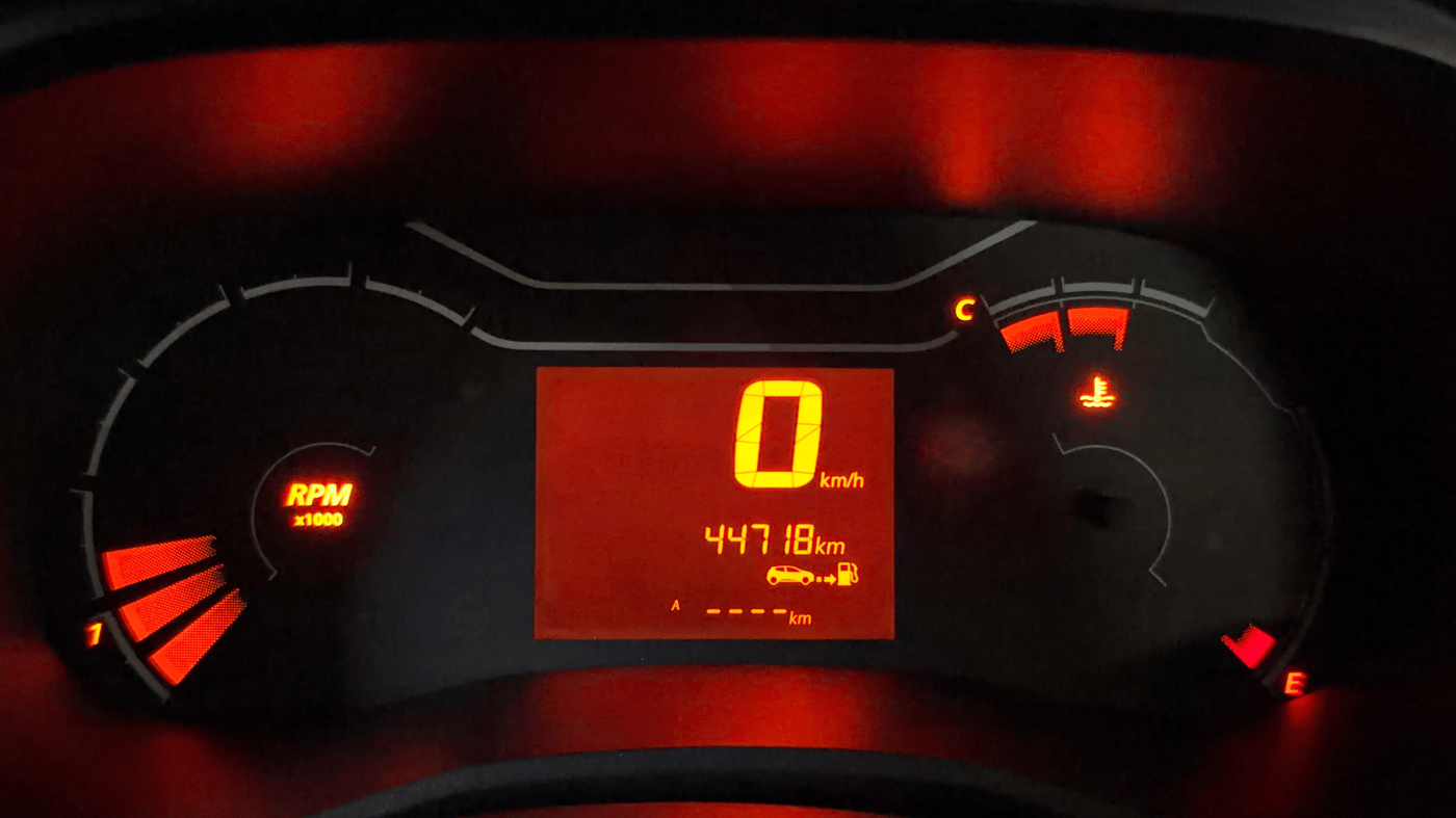 2021 Renault Kwid RXL, Petrol, Manual, 44,709 km, Odometer Image