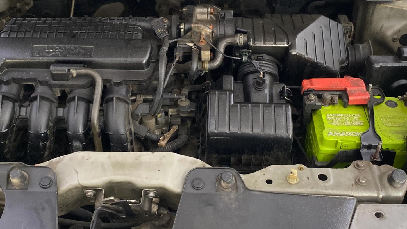 2015 Honda Brio VX AT, Petrol, Automatic, 66,583 km, Engine View - Left