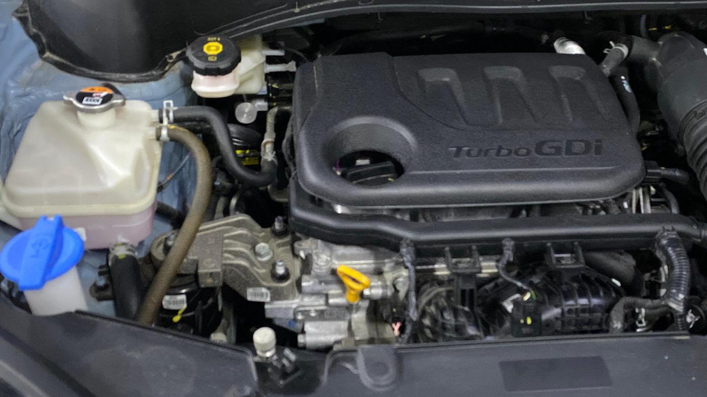 2025 KIA SYROS HTX Plus (O) 1.0 Turbo 7DCT, Petrol, Automatic, 1,841 km, Engine View - Right