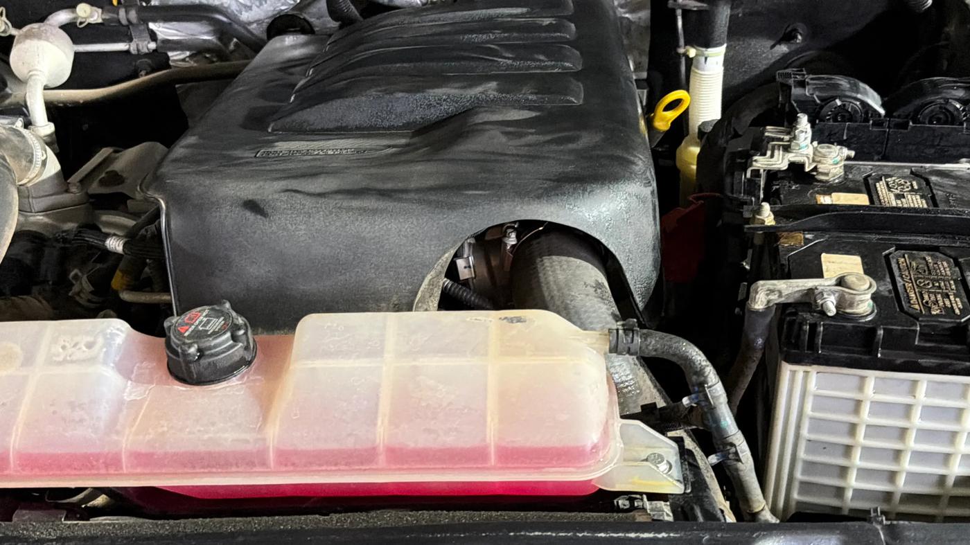 2021 Mahindra Thar LX PETROL HT 4WD AT, Petrol, Automatic, 15,103 km, Engine View - Left