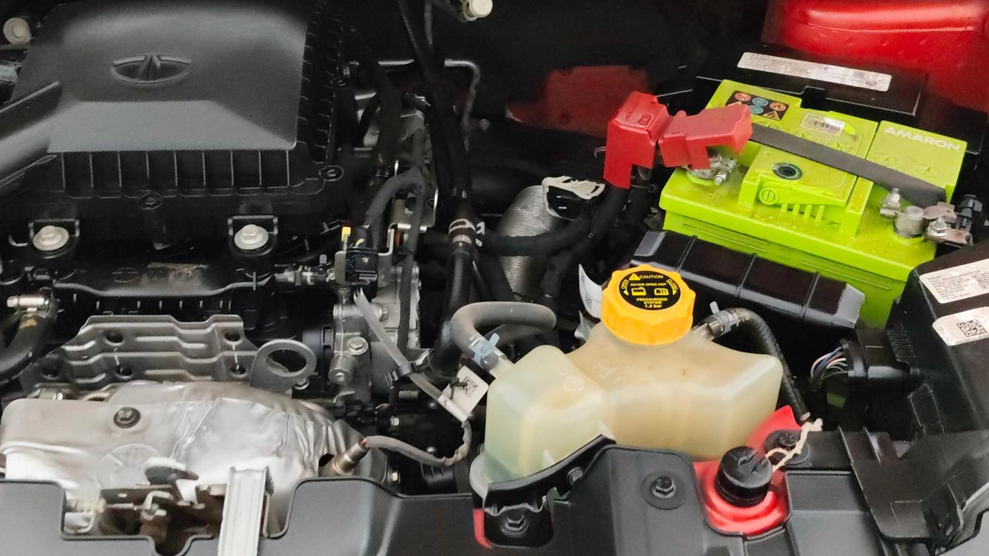 2022 Tata NEXON XZ PLUS PETROL, Petrol, Manual, 16,153 km, Engine View - Left