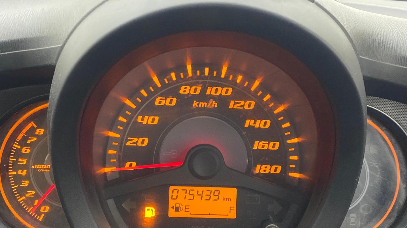 2014 Honda Amaze 1.2L I-VTEC S, Petrol, Manual, 75,439 km, Odometer Image