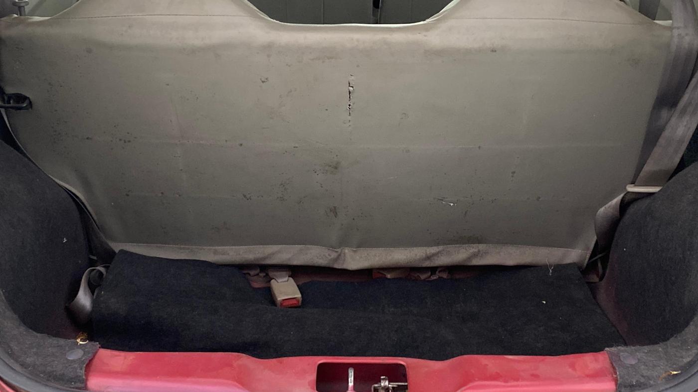 2015 Datsun Go T, Petrol, Manual, 51,255 km, Boot Inside