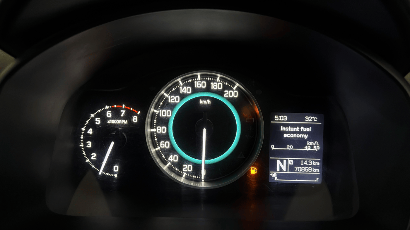 2018 Maruti IGNIS DELTA 1.2 AMT, Petrol, Automatic, 70,856 km, Odometer Image