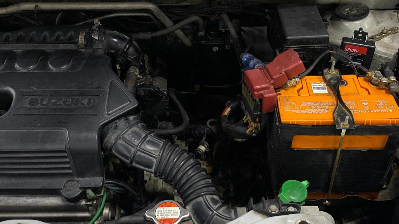 2016 Maruti Celerio VXI CNG, CNG, Manual, 1,09,958 km, Engine View - Left