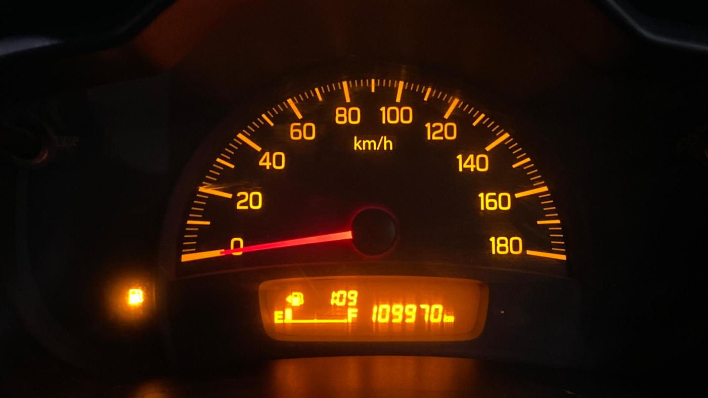 2016 Maruti Celerio VXI CNG, CNG, Manual, 1,09,958 km, Odometer Image