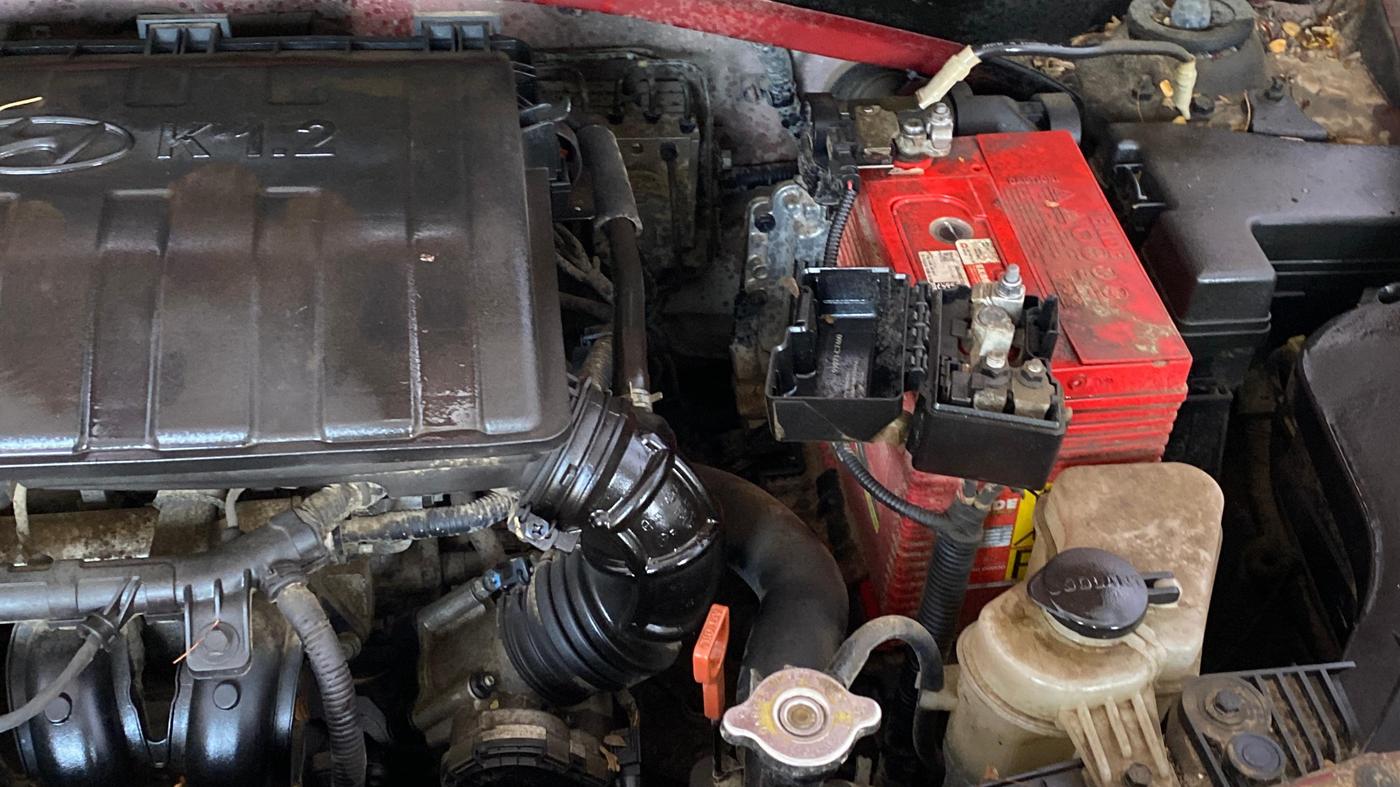 2019 Hyundai Grand i10 MAGNA AT 1.2 KAPPA VTVT, Petrol, Automatic, 36,769 km, Engine View - Left