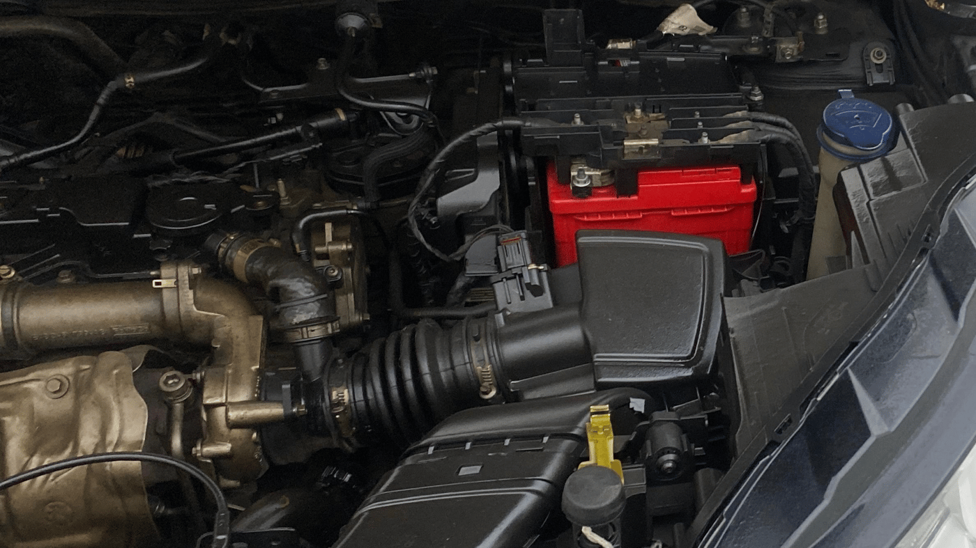 2020 Ford Ecosport TITANIUM 1.5L DIESEL, Diesel, Manual, 1,13,115 km, Engine View - Left