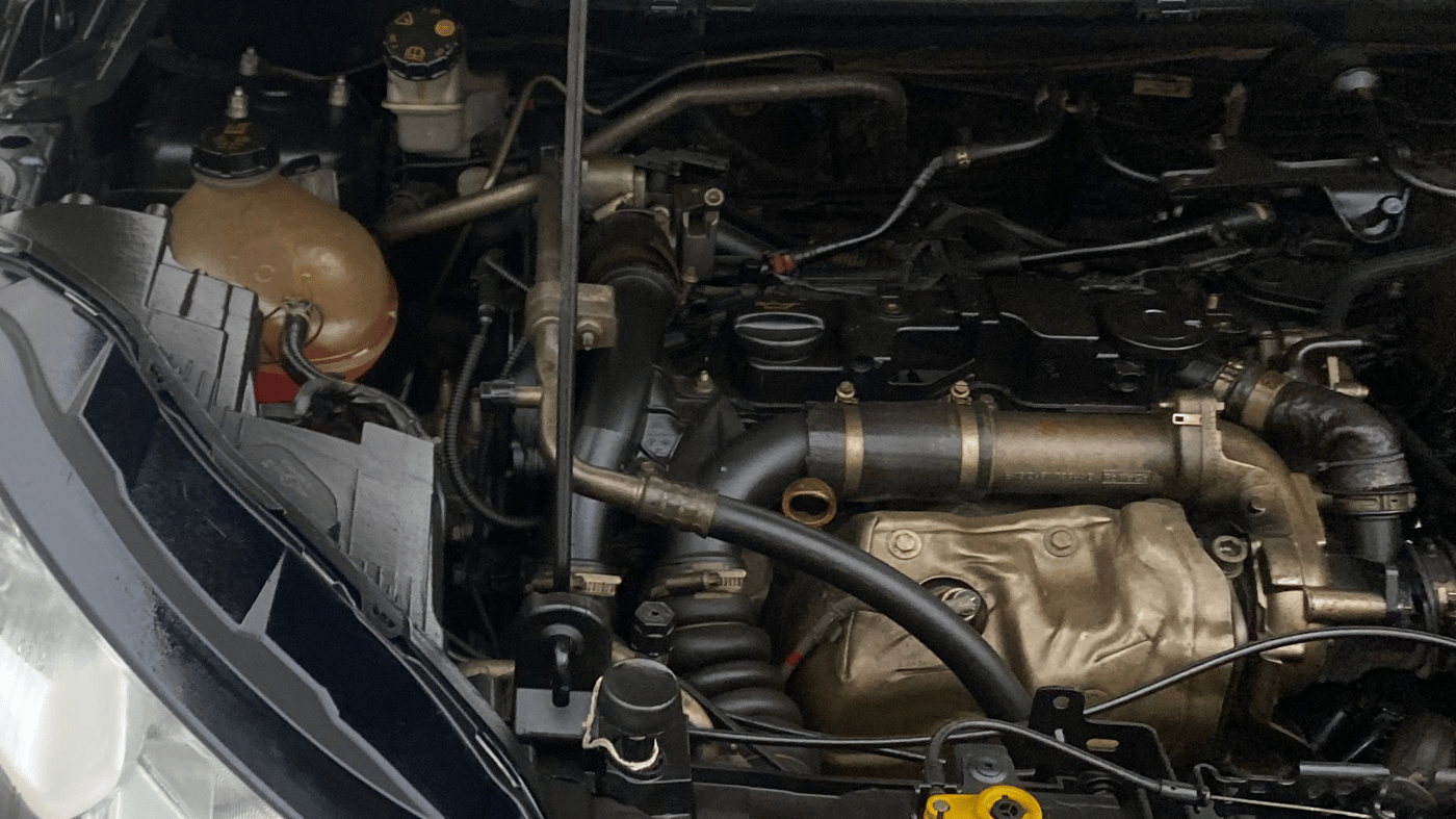 2020 Ford Ecosport TITANIUM 1.5L DIESEL, Diesel, Manual, 1,13,115 km, Engine View - Right