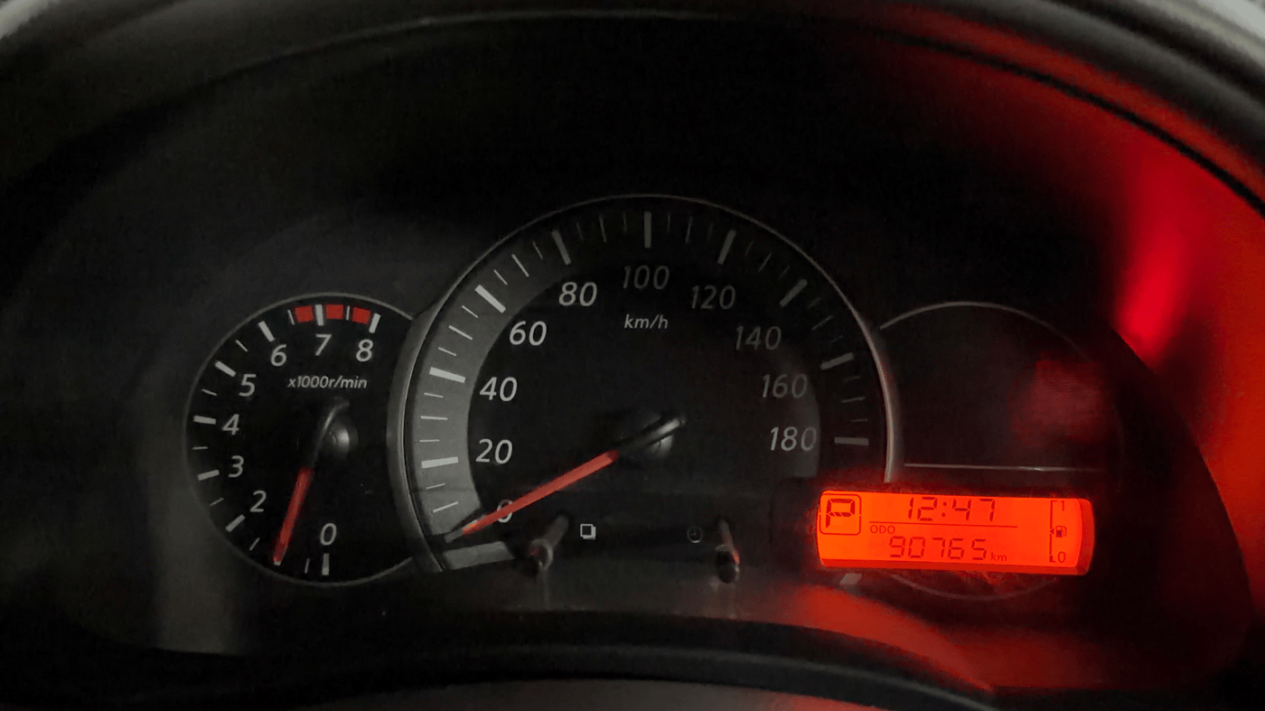 2016 Nissan Micra XL CVT, Petrol, Automatic, 90,756 km, Odometer Image