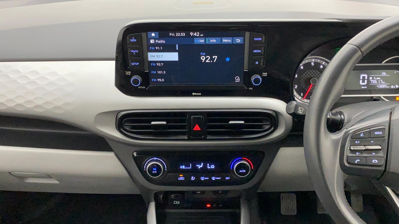 2019 Hyundai GRAND I10 NIOS ASTA 1.2 KAPPA VTVT, Petrol, Manual, 43,885 km, Air Conditioner