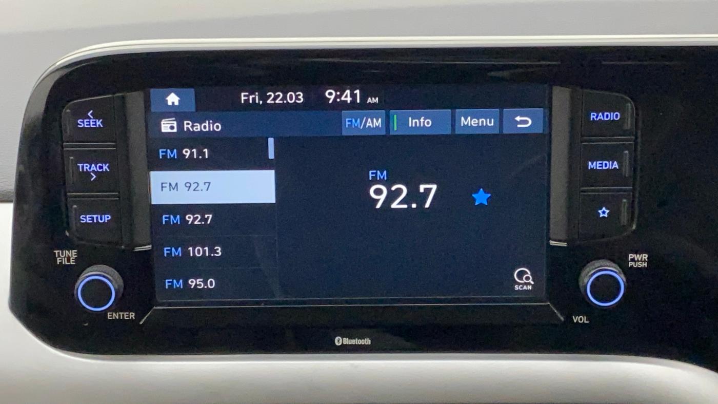 2019 Hyundai GRAND I10 NIOS ASTA 1.2 KAPPA VTVT, Petrol, Manual, 43,885 km, Infotainment System
