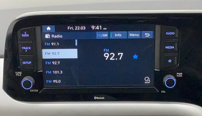 2019 Hyundai GRAND I10 NIOS ASTA 1.2 KAPPA VTVT, Petrol, Manual, 43,885 km, Infotainment System