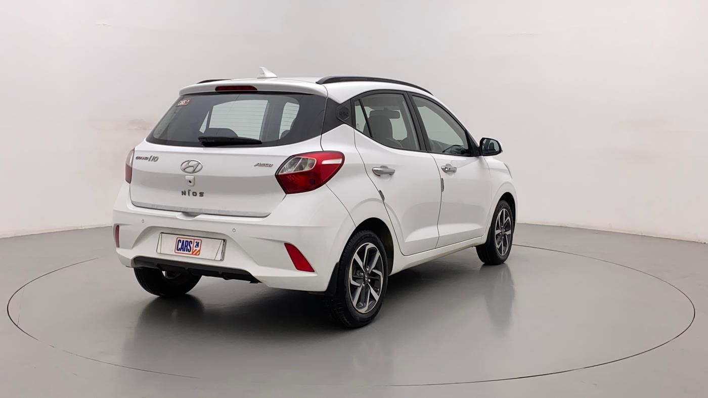 2019 Hyundai GRAND I10 NIOS ASTA 1.2 KAPPA VTVT, Petrol, Manual, 43,885 km, Right Back Diagonal
