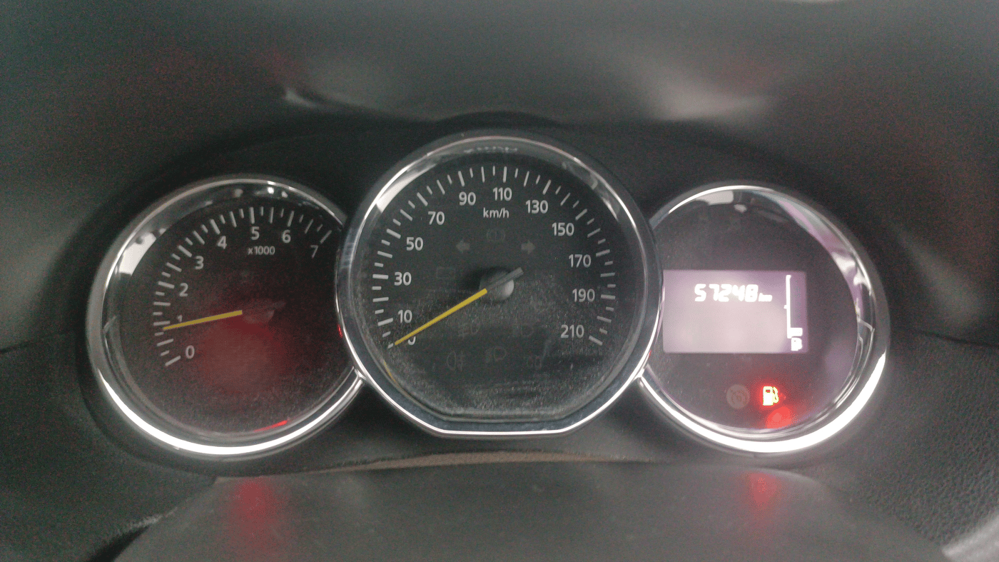 2017 Renault Duster RXL PETROL, Petrol, Manual, 57,248 km, Odometer Image