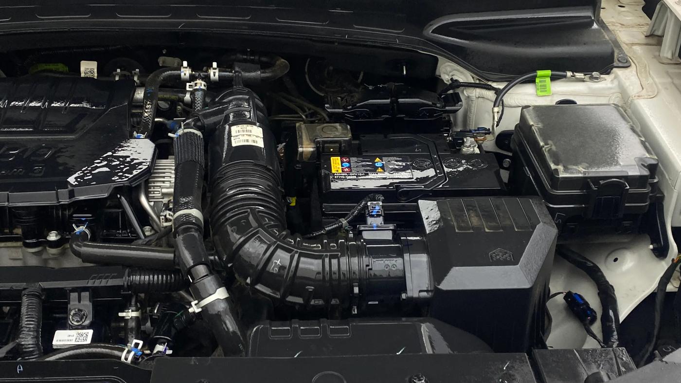 2024 Hyundai ALCAZAR Executive 7 STR 1.5 Turbo GDi Petrol MT, Petrol, Manual, 16,277 km, Engine View - Left