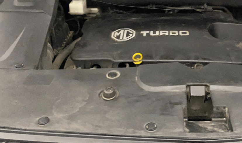 2022 MG HECTOR PLUS SHARP 2.0 DIESEL TURBO MT 6-STR, Diesel, Manual, 44,863 km, Engine View - Right