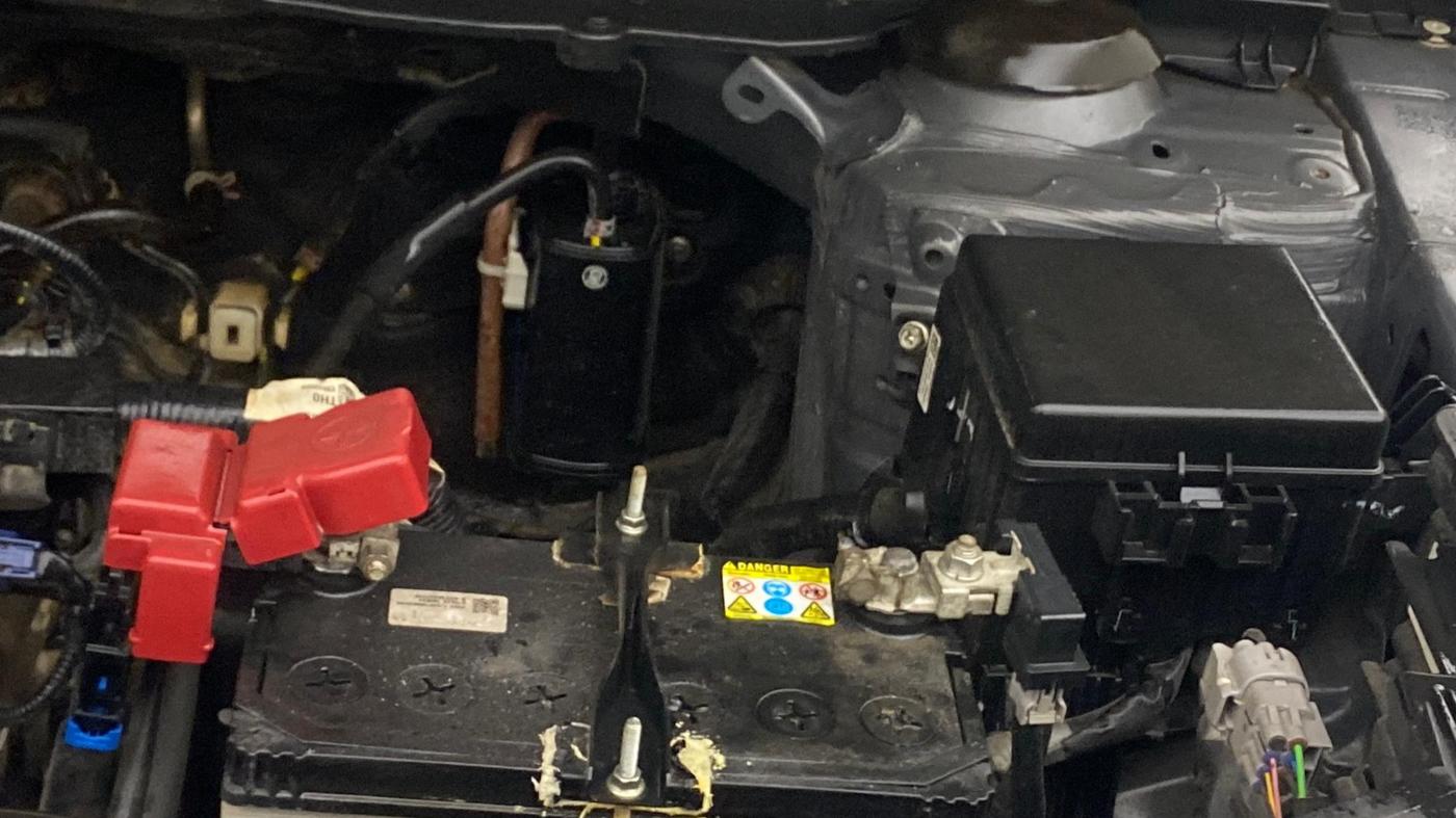 2023 Maruti BREZZA LXI, Petrol, Manual, 34,406 km, Engine View - Left
