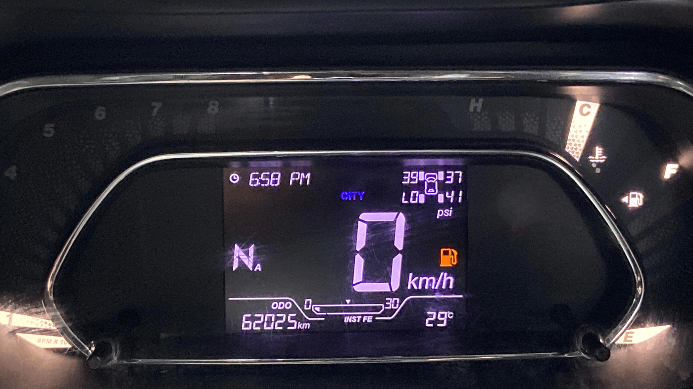 2021 Tata NEXON XZA PLUS SUNROOF PETROL, Petrol, Automatic, 62,017 km, Odometer Image