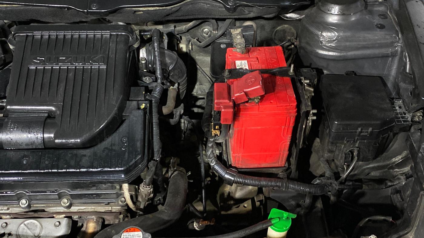 2018 Maruti Ciaz ZETA 1.4  AT PETROL, Petrol, Automatic, 94,510 km, Engine View - Left