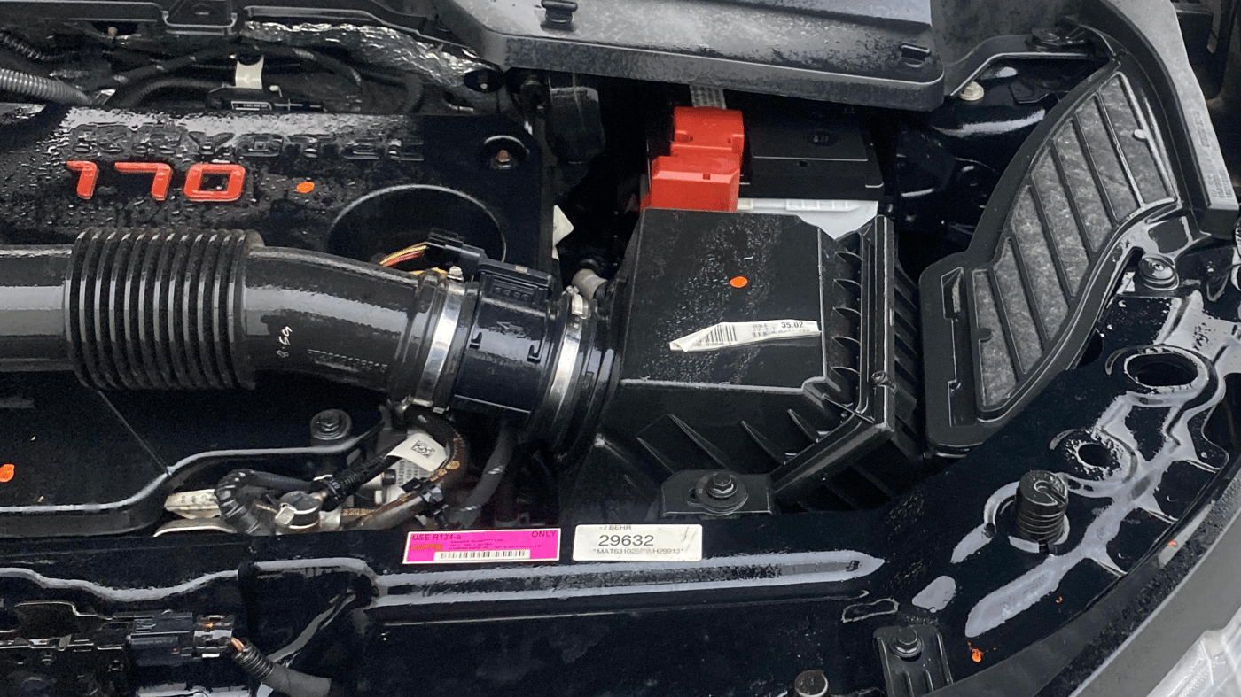 2023 Tata Harrier XZ PLUS RED DARK EDITION, Diesel, Manual, 45,655 km, Engine View - Left