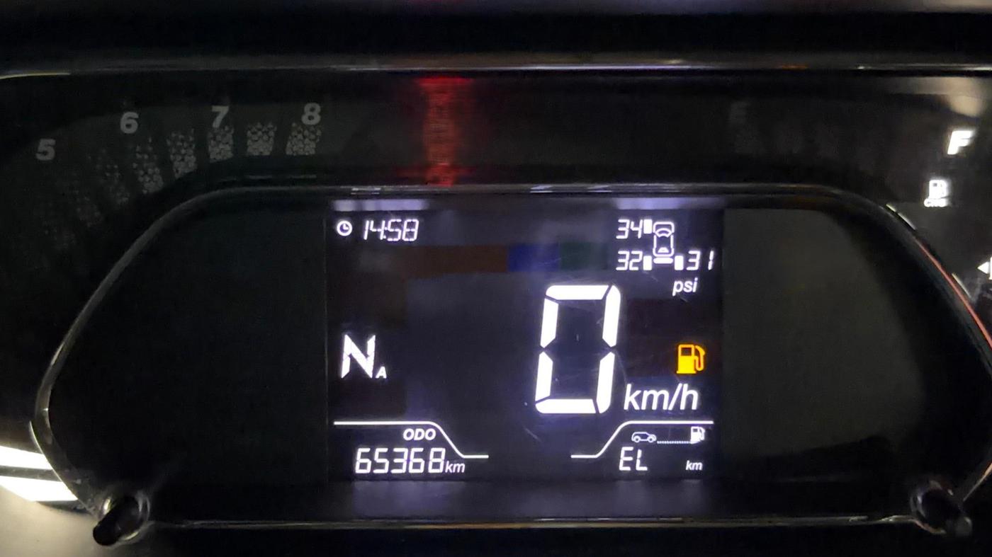 2024 Tata TIGOR XZA Plus iCNG , CNG, Automatic, 65,368 km, Odometer Image