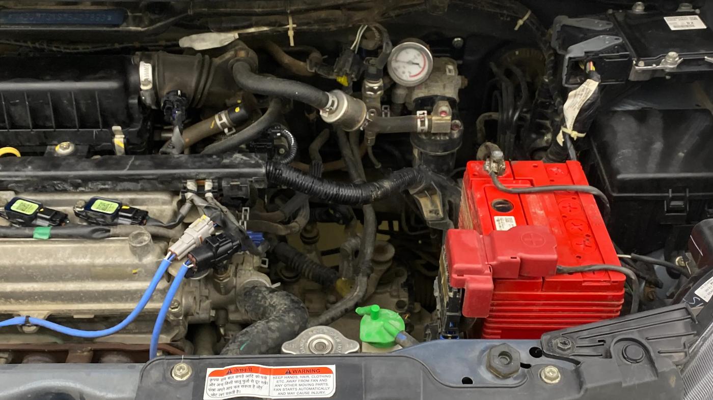 2021 Maruti New Wagon-R LXI CNG 1.0, CNG, Manual, 97,815 km, Engine View - Left