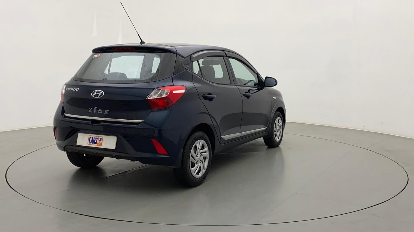 2022 Hyundai GRAND I10 NIOS MAGNA 1.2 KAPPA VTVT, Petrol, Manual, 4,183 km, Right Back Diagonal