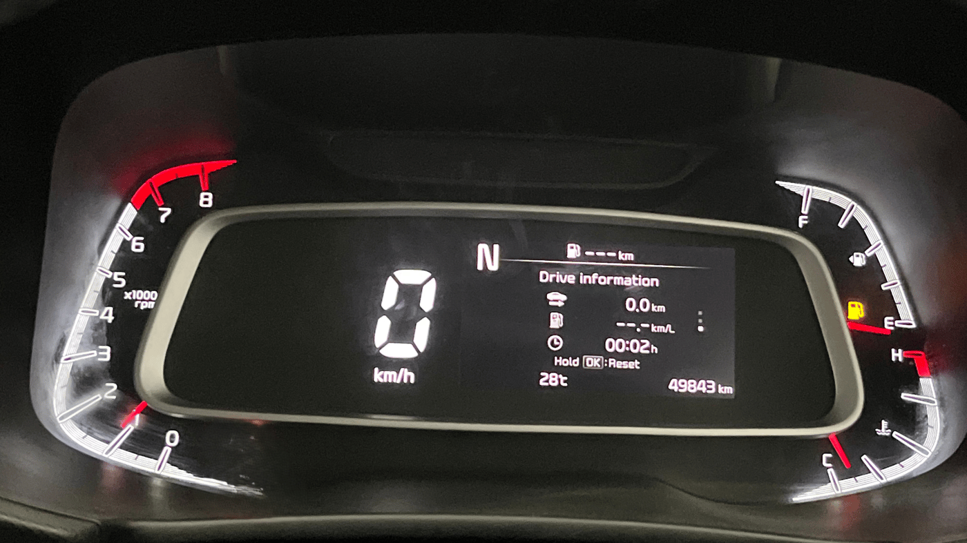 2023 KIA SONET HTX 1.0 IMT, Petrol, Manual, 49,816 km, Odometer Image