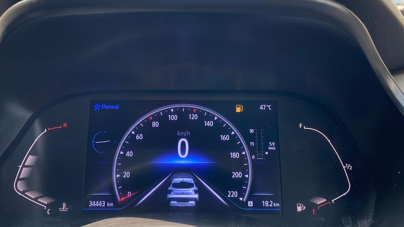 2021 Renault Kiger RXZ TURBO MT, Petrol, Manual, 34,435 km, Odometer Image