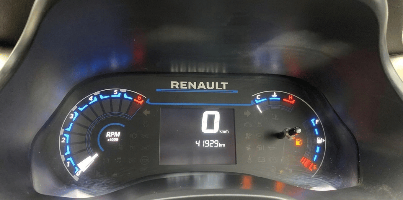 2023 Renault Kiger RXT MT, Petrol, Manual, 41,929 km, Odometer Image