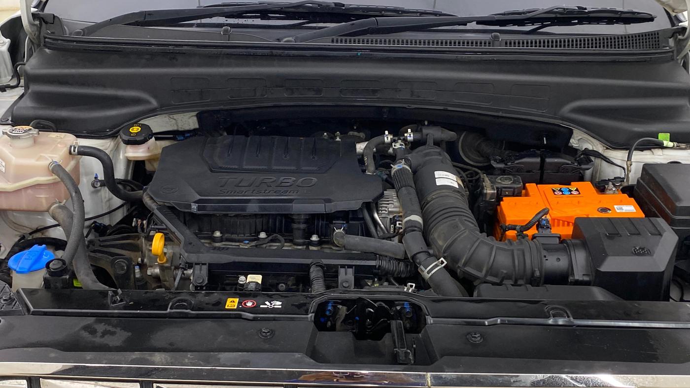 2023 Hyundai ALCAZAR PLATINUM 1.5 TURBO PETROL MT 7STR, Petrol, Manual, 24,496 km, Engine View