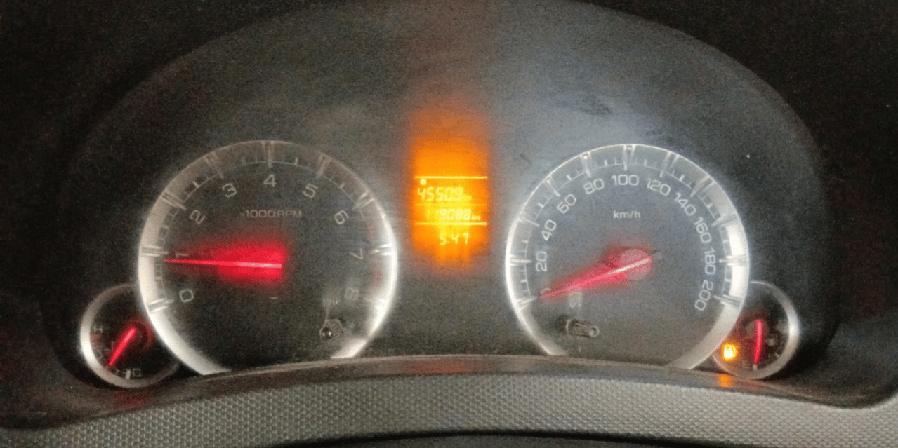 2014 Maruti Swift VXI, Petrol, Manual, 1,19,088 km, Odometer Image