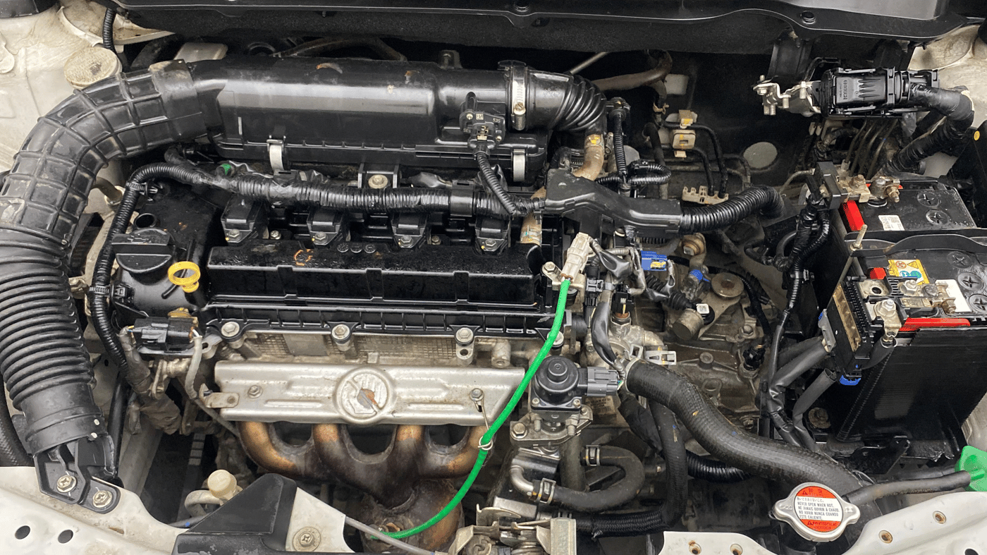 2020 Maruti Dzire ZXI, Petrol, Manual, 69,485 km, Engine View