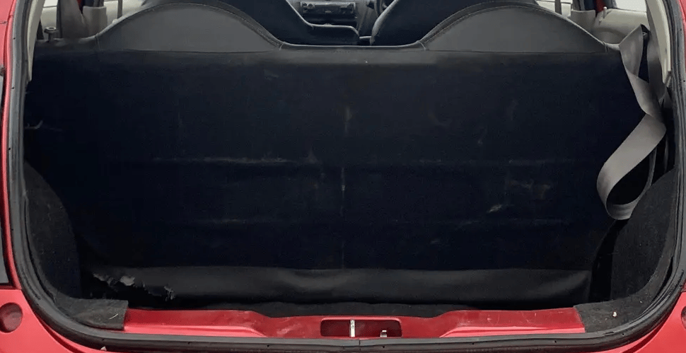 2017 Datsun Go T, Petrol, Manual, 67,407 km, Boot Inside
