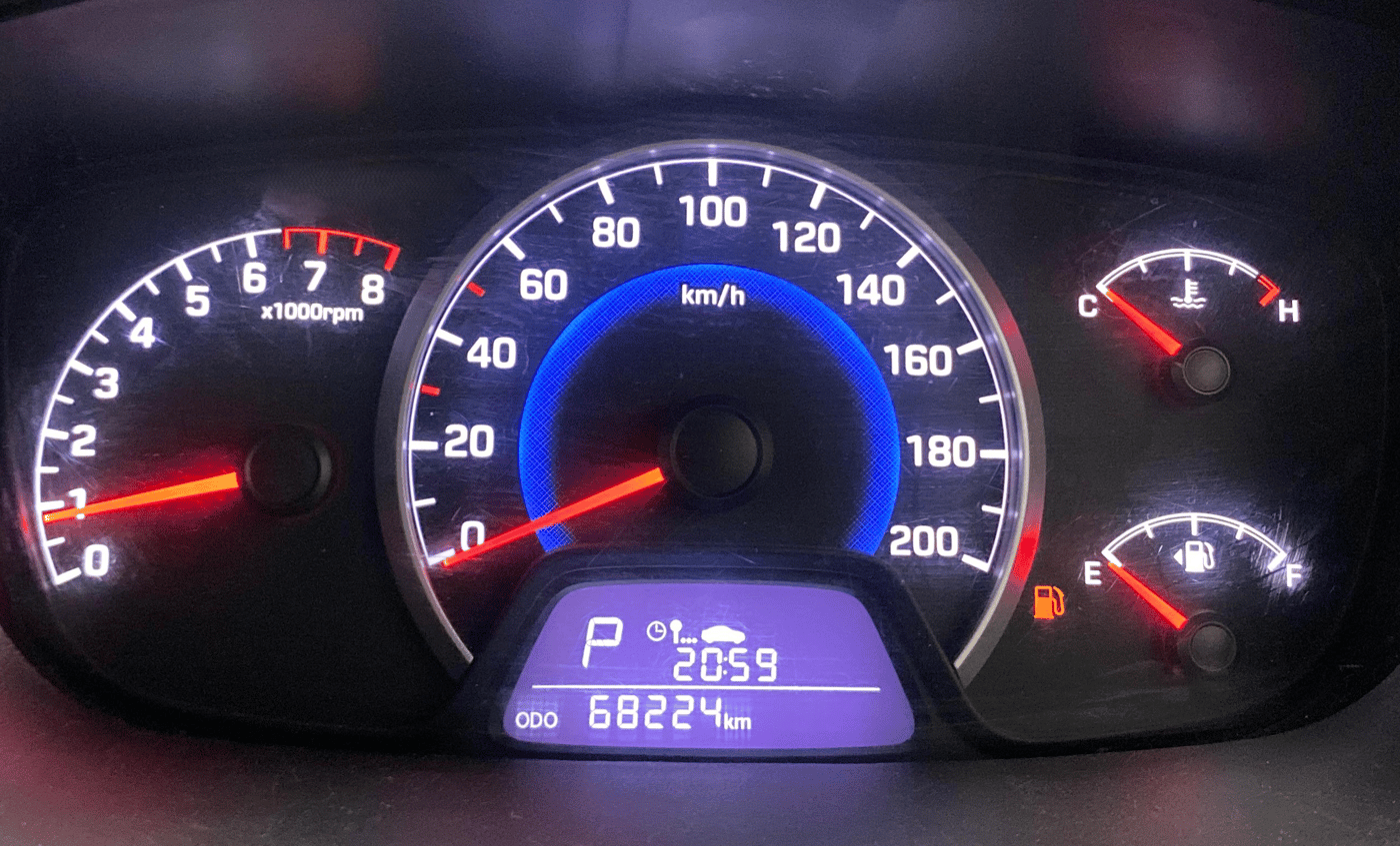 2013 Hyundai Grand i10 ASTA AT 1.2 KAPPA VTVT, Petrol, Automatic, 68,272 km, Odometer Image