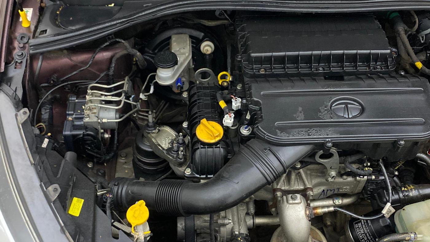 2021 Tata TIGOR XZA PLUS PETROL, Petrol, Automatic, 39,890 km, Engine View - Right