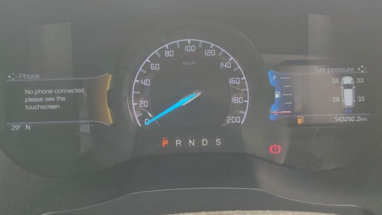 2020 Ford Endeavour TITANIUM PLUS 2.0 4X4 AT SUNROOF, Diesel, Automatic, 1,43,292 km, Odometer Image