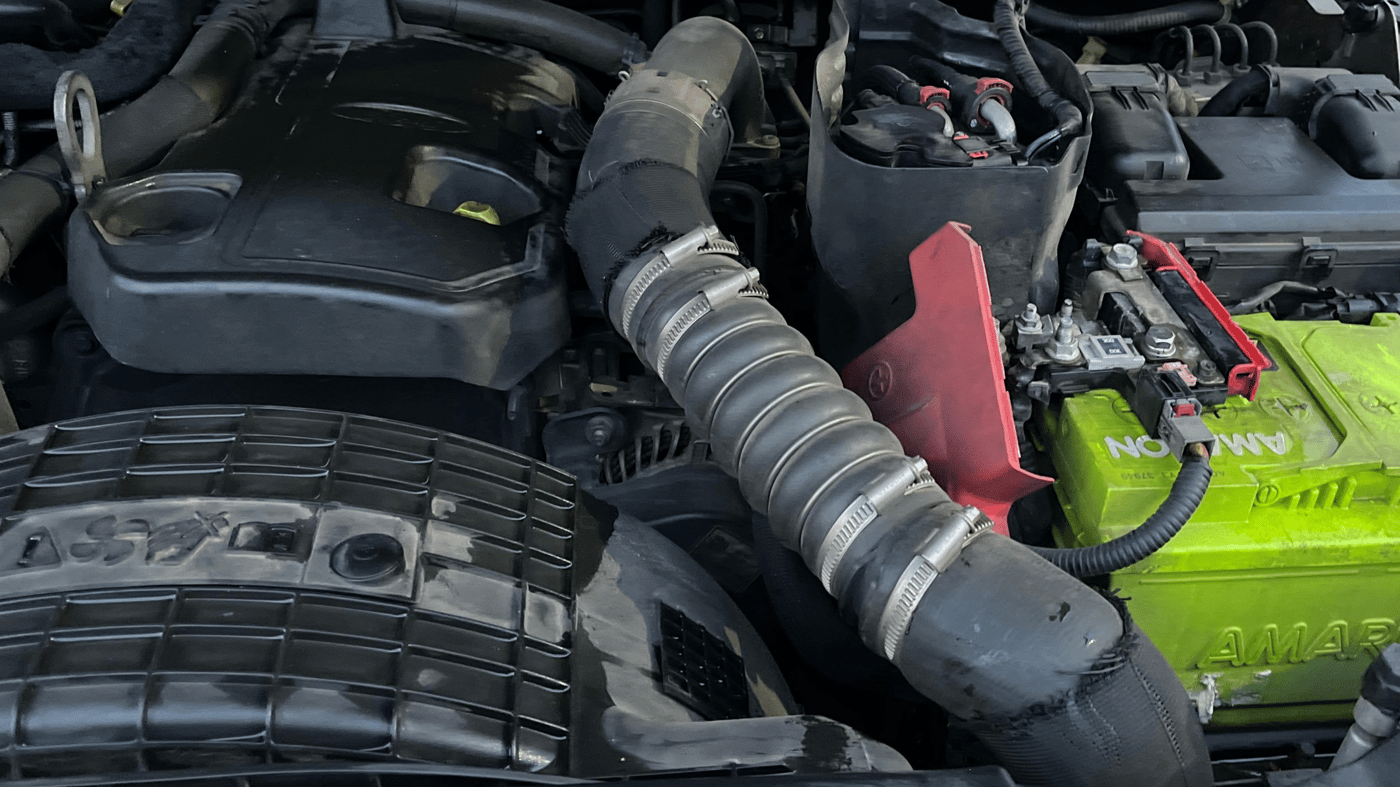 2020 Ford Endeavour TITANIUM PLUS 2.0 4X4 AT SUNROOF, Diesel, Automatic, 1,43,292 km, Engine View - Left