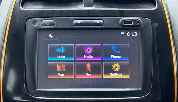 2018 Renault Kwid CLIMBER 1.0 AT, Petrol, Automatic, 42,920 km, Infotainment System