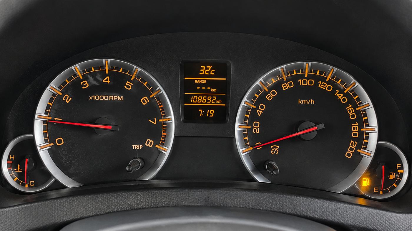 2015 Maruti Swift Dzire ZXI, Petrol, Manual, 1,08,689 km, Odometer Image