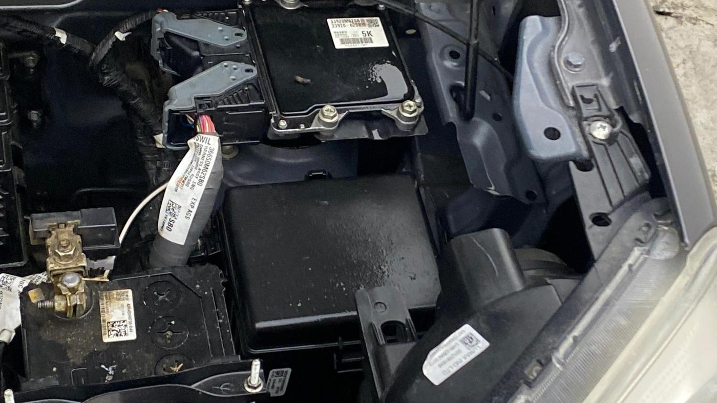 2023 Maruti S PRESSO VXI (O) AMT, Petrol, Automatic, 52,283 km, Engine View - Left