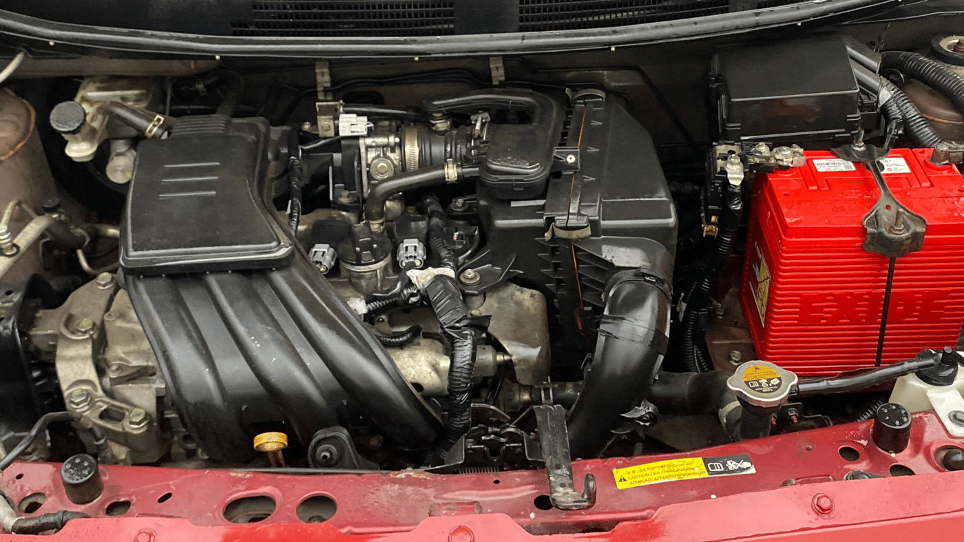 2018 Nissan Micra Active XV, Petrol, Manual, 93,788 km, Engine View