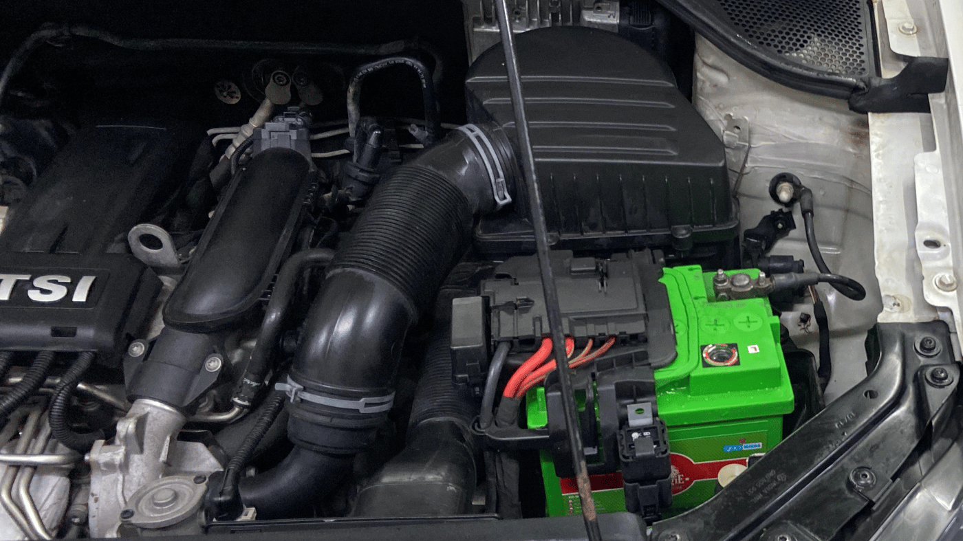 2019 Volkswagen Vento 1.2 TSI HIGHLINE PLUS AT, Petrol, Automatic, 98,151 km, Engine View - Left