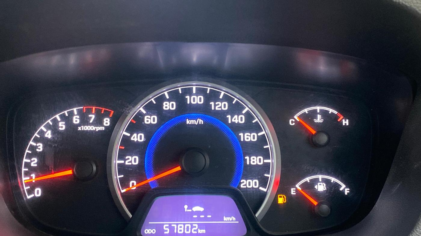 2014 Hyundai Grand i10 MAGNA 1.2 KAPPA VTVT, Petrol, Manual, 57,796 km, Odometer Image
