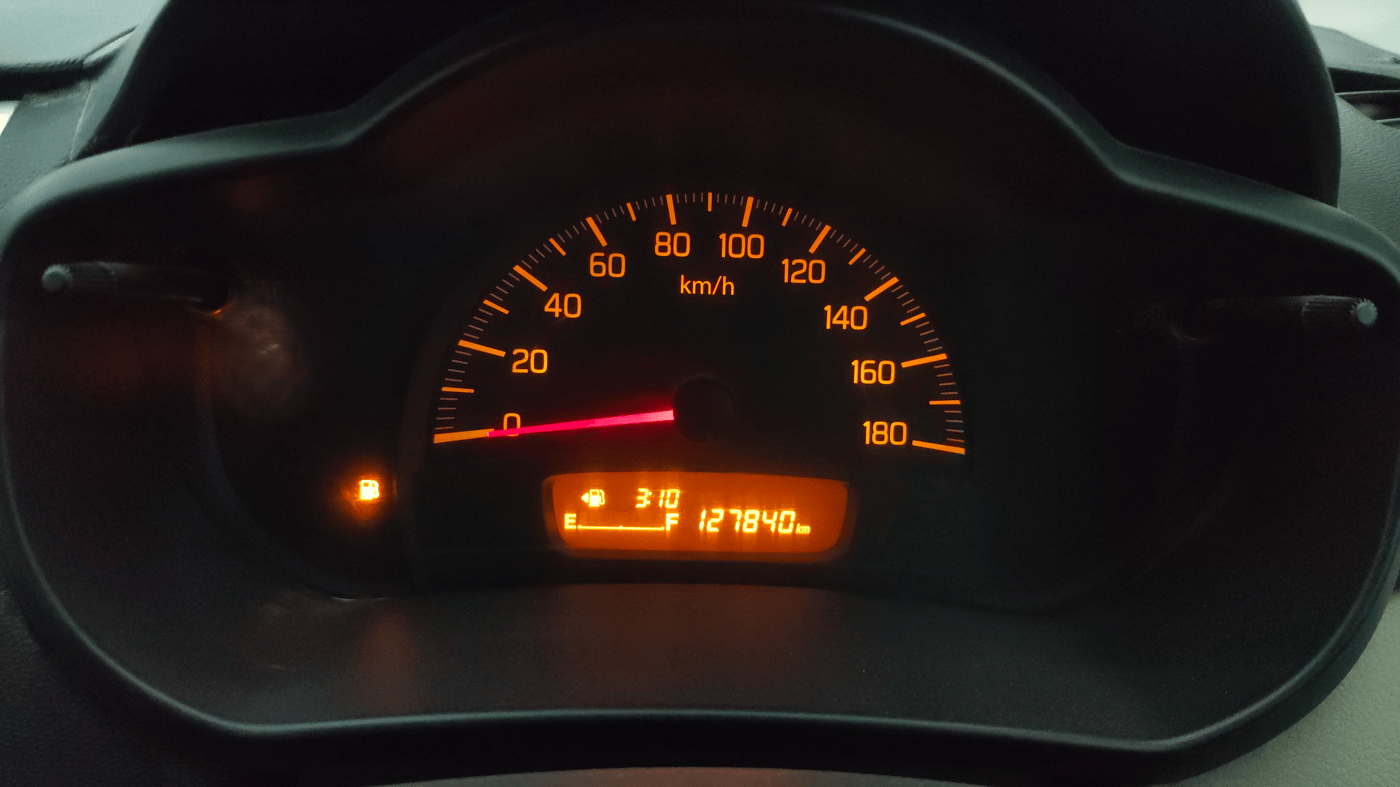 2014 Maruti Celerio VXI, Petrol, Manual, 1,27,819 km, Odometer Image